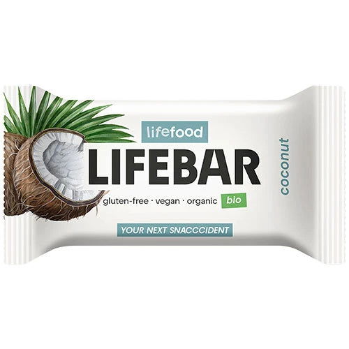 Lifefood LifeBar Mini Coconut organic raw bar
