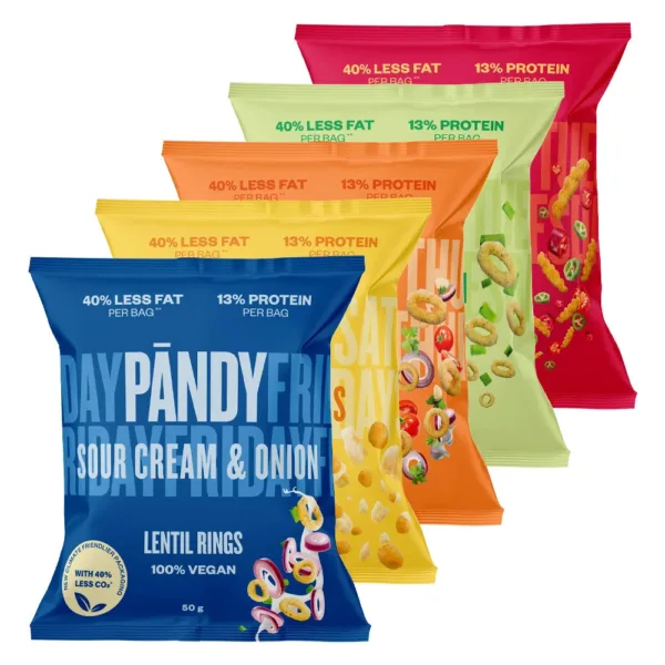 PANDY lentil chips pick and mix multipack